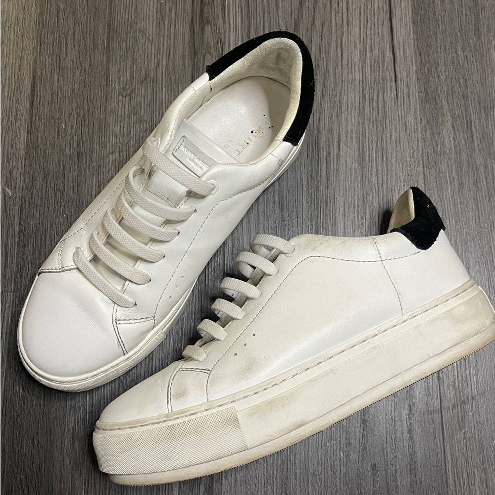 Kurt Geigers Womens Size 7 Laney White Sneaker - Picture 2 of 5
